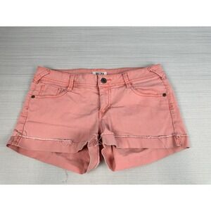 Vintage Mudd Shorts Womens 11 Pink Jean‎ Low Rise Y2K Micro